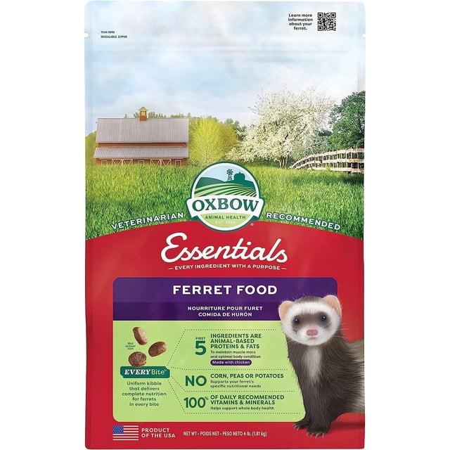 Oxbow Essentials Nourriture pour Furet 4lb
