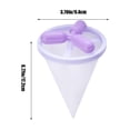 thumbnail image 3 of Lksixu Washing Machine Hair Catcher Floating Lint Mesh Bag Reusable Hair Filter Mesh Bag Lint Trap For Tray Kitchen Gadgets, 3 of 7