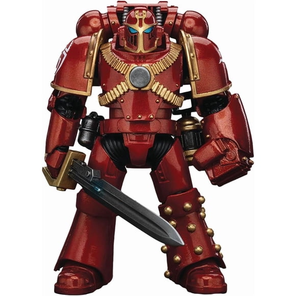 Warhammer 40000 Figurine de 5 Pouces Échelle 1/18 - The Horus Heresy Thousand Suns Legion MK IV Escouade Tactique Sergent avec Poing Puissant