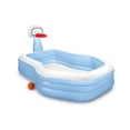 thumbnail image 1 of Intex 57183EP Piscine Familiale Gonflable Swim Center de 101 Pouces avec Anneaux de Tir, Bleu, 1 of 2