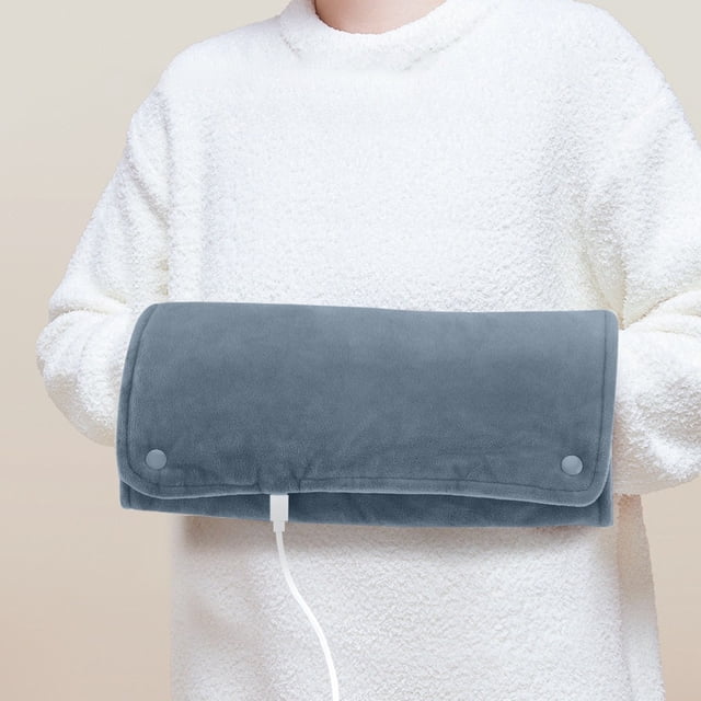 Hearth & Gear Heating Pad For Back And Shoulder – User Adjustable Temperature Therapeutic Heat Mat For Home Use Work Out Room Moist Heat for Hands Stationary Bike Desk Foot Pedals for Exercise