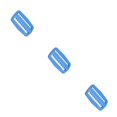 thumbnail image 4 of braveheart Buckle Colourful Lightweight Wear-resistant Waterproof Overall Clasp Replacement Easy Installment Distinctive Design Belt Clip Blue 3Set, 4 of 6