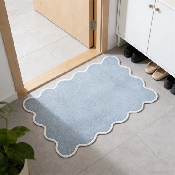 Tapis de Bienvenue Imprimé pour Entrées - Grand Tapis de Sol pour Patios et Cuisines, Durable et Facile à Nettoyer, Dos Antidérapant, JKODE