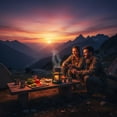 thumbnail image 3 of Portable Outdoor Camping Stove for Backpacking Hiking Picnics and Emergency Preparedness Compact Field Cooktop System, 3 of 5