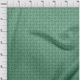 thumbnail image 3 of oneOone Velvet Sea Green Fabric Abstract Irregular Lines Sewing Material Print Fabric By The Yard 58 Inch Wide, 3 of 4