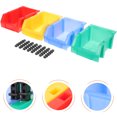 thumbnail image 3 of 1 Ensemble de Boîtes de Rangement en Plastique pour Étagères Gigognes, 3 of 9