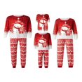 thumbnail image 5 of Christmas Family Pajamas Set Matching Sleepwear Deer Snowflake Print Pullover + Pants Set, 5 of 5