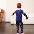 thumbnail image 4 of Pyjama Garçons Garçons Filles Noël Mode Mignon Imprimé Faon Haut Pantalon Ensemble Famille Parent-Enfant Porter Enfant Pyjama Mignon en Liquidation, 4 of 5