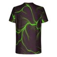 thumbnail image 4 of Qertyioot T-shirt à Manches Courtes Imprimé pour Hommes Col Rond Mode Décontractée Manches Courtes Liquidation, 4 of 5