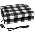 thumbnail image 1 of HAHDAXIA Electric Car Blanket-12 Volt Heated Car Blanket with Temperature Controller, Travel Electric Blanket Throw Fleece Blanket for for Car, Truck or RV Good for Cold Weather and Drive-ins, 1 of 7