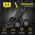 thumbnail image 2 of Hawk Chariot Pliant Crawler, Chariot de Chasse et de Pêche avec Capacité de 500 Lb, Gris Foncé, 2 of 12