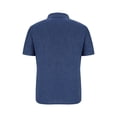 thumbnail image 5 of Chemises pour Hommes, Chemise Décontractée pour Hommes à Col en V, Manches, Chandail Respirant, Blouse, Hauts, 5 of 5