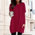 thumbnail image 2 of T-Shirts pour Femmes Décontractés Confortables Femmes Col Roulé Manches Longues Chemises T-Shirts pour Femmes Manches Longues Col Rond T-Shirts Fins Femmes Chemise Foncée pour Femmes Hauts avec Manches Bouffantes Dessous, 2 of 5