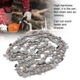 thumbnail image 2 of HURRISE Chain Saw Chain,Woodworking Chainsaw Chain Saw Chain Blade Accessory 3/8 058 68DL,Steel Chainsaw Chain, 2 of 7