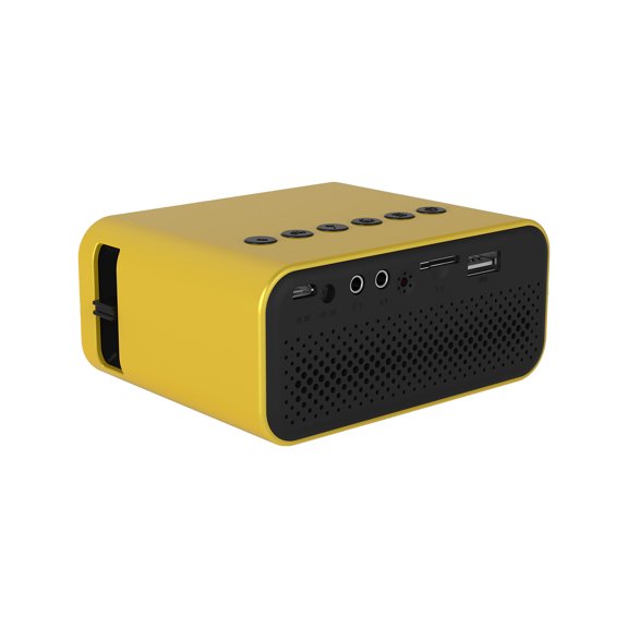 XZNGL Micro Usb to Micro Usb Cable Hd Projector 24 Ansi Home Video Projector Compatible with Usb| Av| Micro Sd| Audio Interface| Usb Flash Drive| Ios & Android Smartphone