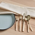 thumbnail image 3 of Better Homes & Gardens River Gold Satin 20Pc Flatware Set, 3 of 6