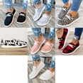 thumbnail image 3 of Chaussures Décontractées Respirantes en Toile pour Femmes Chaussures Simples Mode, 3 of 3