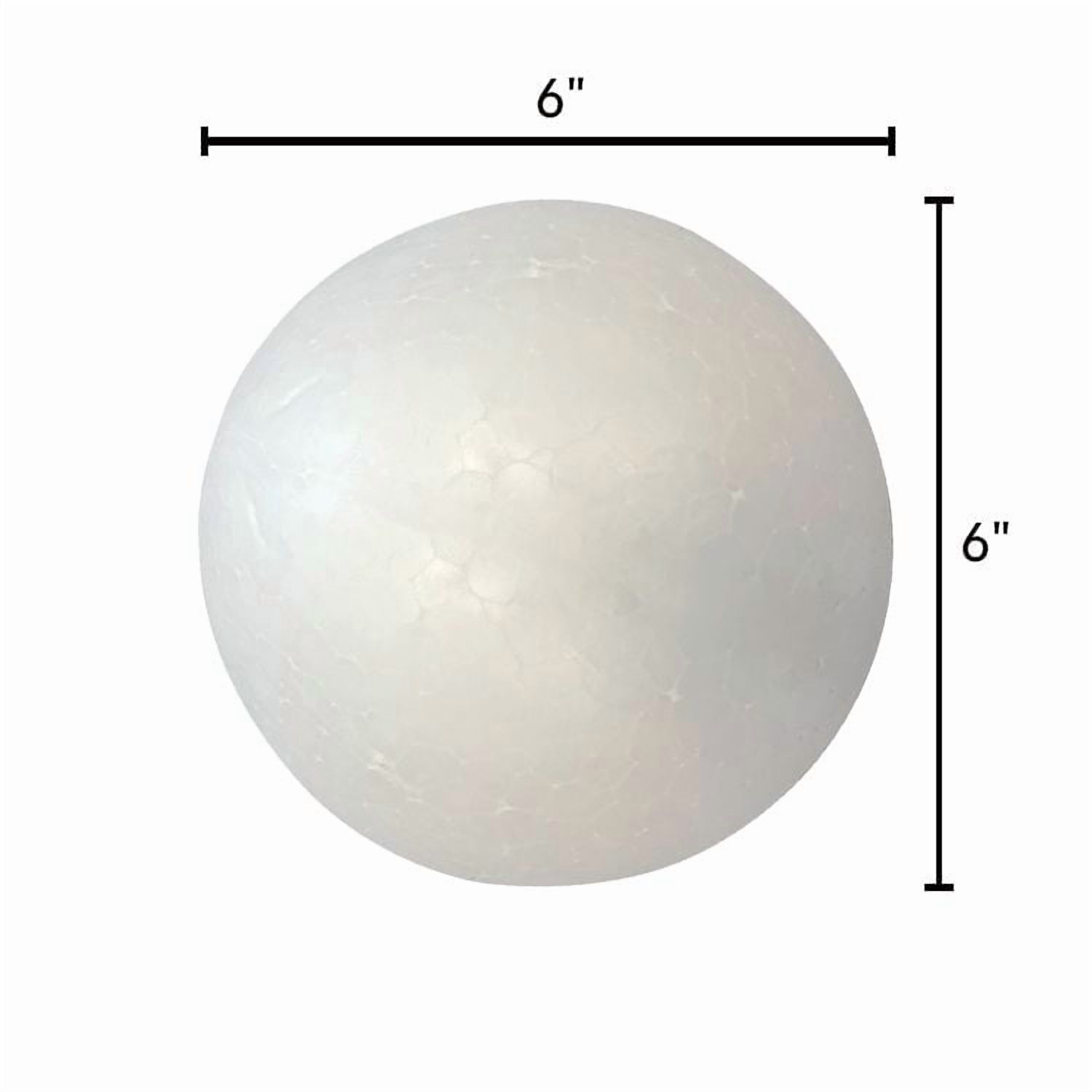 Lerman Decor's 6 Inch Craft Foam Ball