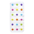 thumbnail image 1 of Munchkin Dandy Dots Tapis de bain antidérapant, comprend des ventouses antidérapantes, multicolore, 1 of 5