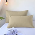 thumbnail image 1 of Body Pillowcase Set | Cooling Pillow Cover for Hot Sleepers | Temperature Regulating Full Length Pillow Protector | 2 Pack Breathable Polyester Pillow Case for Night Sweats and All Season Use, 1 of 6