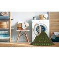thumbnail image 2 of Ahgly Company Machine Washable Indoor Rectangle Transitional Chocolate Brown Area Rugs, 5' x 8', 2 of 7
