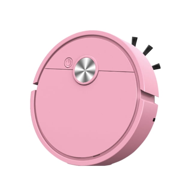 Aspirateur Robot Rose avec Vadrouille, Batterie 4000 mAh, Aspiration Cyclonique et Mode Nuit Silencieux, Idéal pour le Nettoyage et l'Entretien Automatisés de la Maison