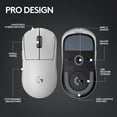 thumbnail image 2 of Logitech G PRO X SUPERLIGHT 2 LIGHTSPEED Wireless Gaming Mouse, White - Mouse - gaming - optical - 5 buttons - wireless - 2.4 GHz - USB Logitech LIGHTSPEED receiver - white, 2 of 9