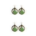 thumbnail image 4 of maskred Unique Pendant Necklace For Women – Bohemian Style Lovers Handmade Gift E055-Green 2Set, 4 of 6