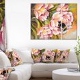 thumbnail image 1 of Design Art Bee Sitting on Flower Canvas Print, 1 of 3