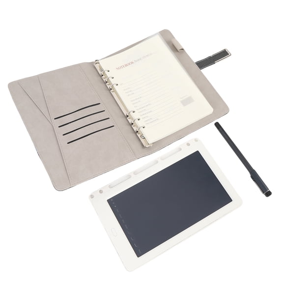 Stylo Intelligent, Ensemble de Tableau d'Écriture à Synchronisation en Temps Réel pour l'Apprentissage, la Prise de Notes et le Dessin, avec Cahier en PU et Tableau d'Écriture pour Téléphones et Tablettes