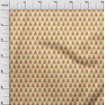 thumbnail image 3 of oneOone Polyester Spandex Pale Yellow Fabric Asian Paisley Block Sewing Material Print Fabric By The Yard 56 Inch Wide, 3 of 4