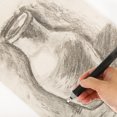 thumbnail image 3 of AURARMLET 1Set Professional Electric Eraser Black Lightweight for Sketch Modification and Drawing Use, 3 of 6