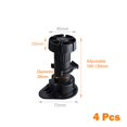 thumbnail image 1 of 4pcs Cabinet Legs Plinth Feet Adjustable Base Furniture Foot Carcase For Home, 1 of 4