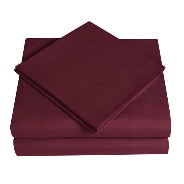 Ensemble de draps en microfibre doux et facile d'entretien Mainstays – Solide