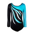 thumbnail image 1 of Kid Girls Gymnastic Leotard Sparkly Shiny Diamond Ballet Dance One Piece Outfit, 1 of 5