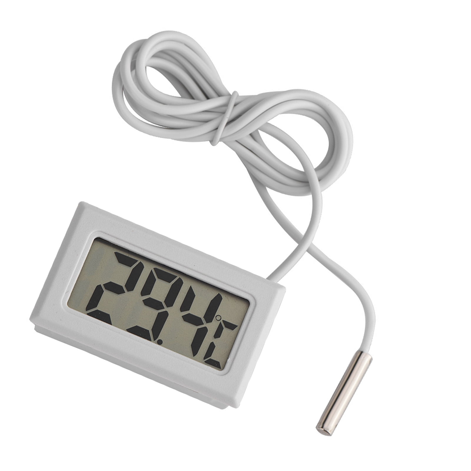 Digital Thermometer LED for Water Cooling Mini Display Temperature Meter Probe Sensor LCD