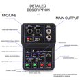 thumbnail image 4 of lionlar Mini Interface Audio USB 16Bit/49 KHz Microphone/guitare 2 Canaux XLR+6.35mm Faible, 4 of 4