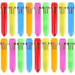 RETON Shuttle Ballpoint Pens, Retractable, 10-in-1, Multicolor Ink, 18 Pack