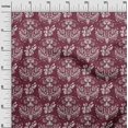 thumbnail image 4 of oneOone Cotton Cambric Maroon Fabric Block Craft Projects Decor Fabric Printed By The Yard 56 Inch Wide-KA, 4 of 6