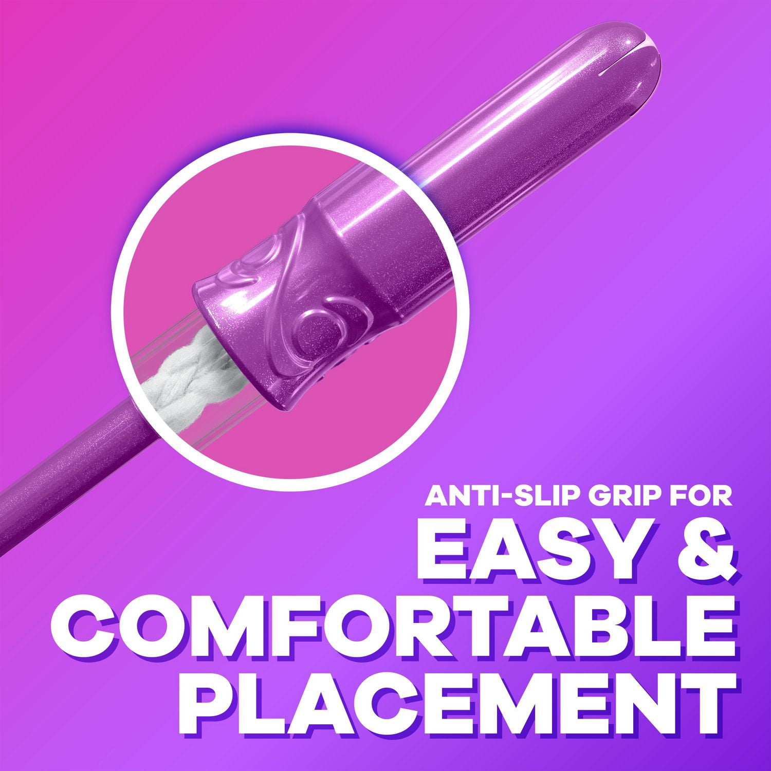 Tampax Compact Radiant Tampons, avec Tresse LeakGuard & Applicateur Extensible, Absorption Super, Non Parfumés