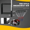 thumbnail image 2 of Soozier 43'' Wall Mounted Basketball Hoop Mini Hoop for Indoor and Outdoor Use, 2 of 9