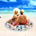 thumbnail image 5 of RXIRUCGD Round Printed Microfiber Beach Towel Super Lightweight Swim Towel Sandproof Beach Blanket Beach Mat Multi-Purpose Pool Towel For Travel Swimming Beach Towels Printed, 5 of 5