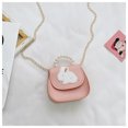 thumbnail image 1 of Little Girls' Cute Rabbit Crossbody Purse Small Bow Shoulder Bag Handbag for Kids - Pink,Bunny, 1 of 5