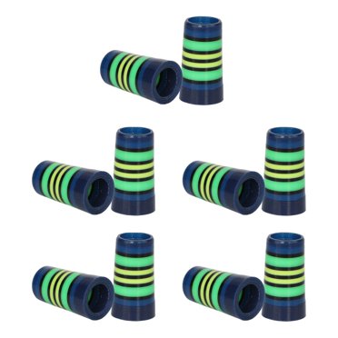 Siruishop 10 Pieces Golf Iron Ferrules Size .370 End Caps for Golf Course Sports Party D