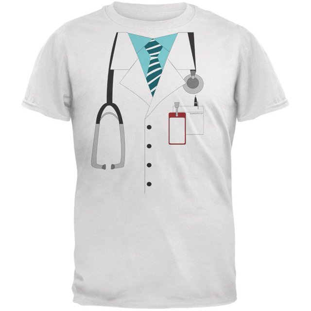 Doctor Costume White Youth T-Shirt