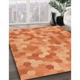 thumbnail image 3 of Ahgly Company Machine Washable Indoor Rectangle Transitional Orange Area Rugs, 2' x 4', 3 of 7