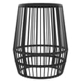 thumbnail image 2 of Table d’appoint en osier pour patio HOMETRENDS – Noir, 2 of 10