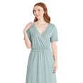 thumbnail image 2 of Robe cache-cœur mi-longueur George pour femmes, 2 of 6