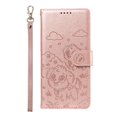 thumbnail image 2 of Compatible with iPhone 17 Pro Case Wrist Strap Leather Dog Embossed Pocket Card Slot Holders, 2 of 5