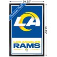 thumbnail image 2 of NFL Rams de Los Angeles - Logo 21, 2 of 4
